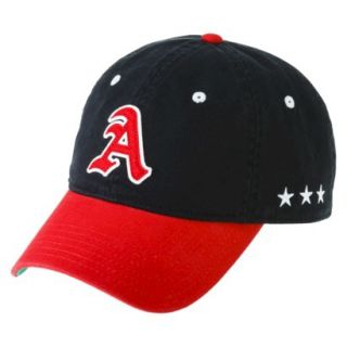 Mens Red and Black A Baseball Hat