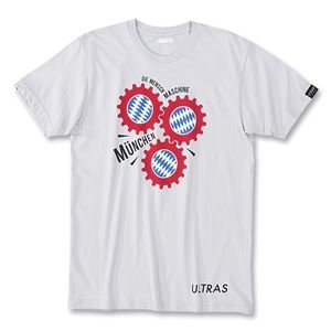 Objectivo Ultras Munich the Man Machine T shirt (Gray)