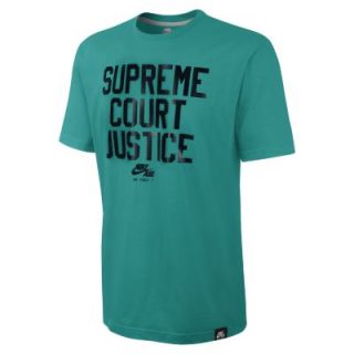 Nike AF1 Supreme Court Justice Mens T Shirt   Turbo Green