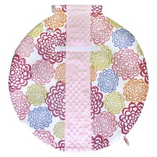 Itzy Ritzy Wrap & Roll Infant Carrier Arm Pad & Tummy Time Mat   Fresh Bloom