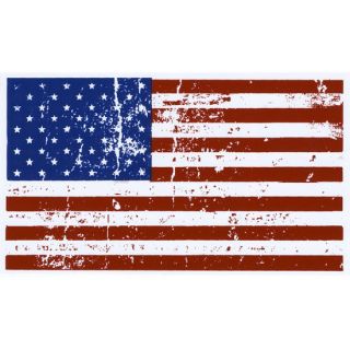 Distressed American Flag Sticker Navy Combo One Size For Men 222284211