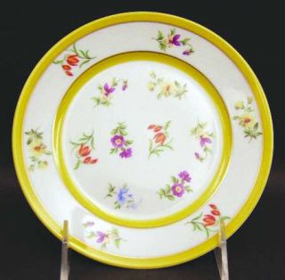 Heinrich   H&C Grand Duchess Bread & Butter Plate, Fine China Dinnerware   Yello