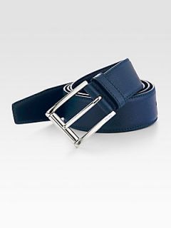 Prada Etched Saffiano Leather Belt