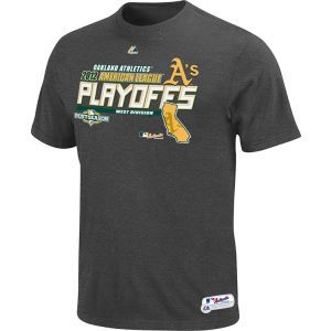 Oakland Athletics Majestic MLB Youth Playoff T Shirt 2012
