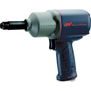 Ingersoll Rand Titanium Quiet Tool Air Impact Wrench with 2 Inch Anvil   1/2