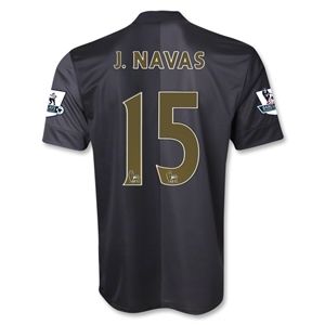 Nike Manchester City 13/14 J. NAVAS Away Soccer Jersey