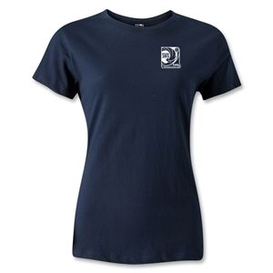 FIFA Confederations Cup 2013 Womens Small Emblem T Shirt (Navy)