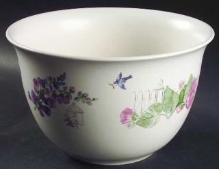 Pfaltzgraff Cape May Round Great Bowl, Fine China Dinnerware   Pink Floral, Fenc