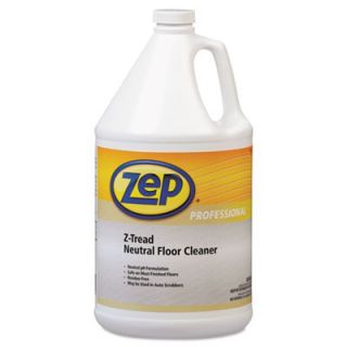Zep Professional Z tread Neutral Floor Cleaner, 1 Gal Bottle (4 Pack)