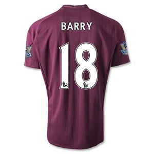 Umbro Manchester City 12/13 BARRY Away Soccer Jersey