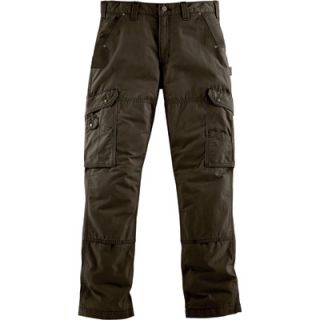 Carhartt Cotton Ripstop Pant   Dark Coffee, 40in. Waist x 34in. Inseam, Model#