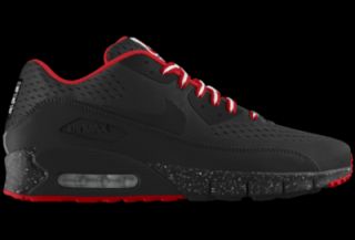 Nike Air Max 90 NM EM (England) iD Custom Mens Shoes   Black