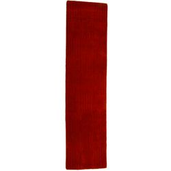 Jovi Home Vivacity Hand tufted Red Wool Rug (2 X 8)
