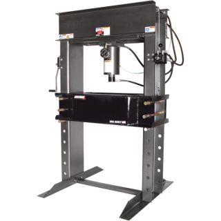 AmerEquip Air Hydraulic Shop Press   100 Ton, Model 212100