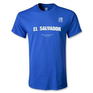 Euro 2012   FIFA U 20 World Cup 2013 El Salvador T Shirt (Royal)
