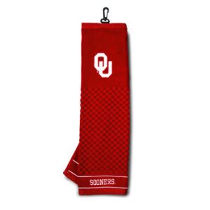 Oklahoma Sooners Team Golf Trifold Golf Towel