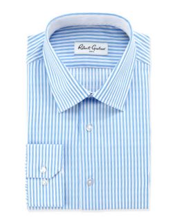 Edwin Striped Dress Shirt, Blue