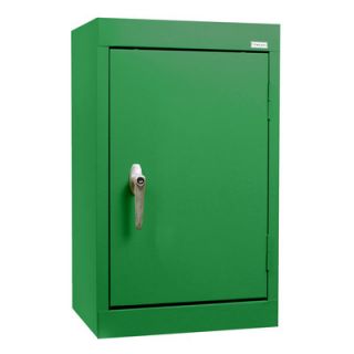 Sandusky 18 Solid Door Wall Cabinet WA11181226 Finish Green