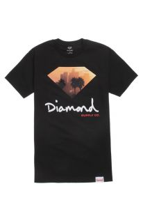Mens Diamond Supply Co Tee   Diamond Supply Co City View Script T Shirt