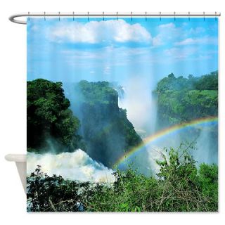  Victoria Falls, Zimbabwe   Shower Curtain  Use code FREECART at Checkout