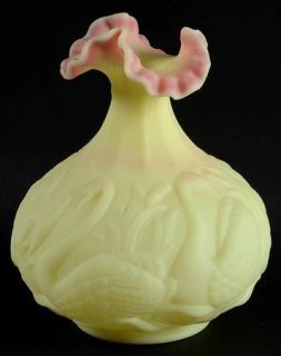 Fenton  Exclusives #C9458 (C16386) 8 Swan Vase   Various Giftware Items Made