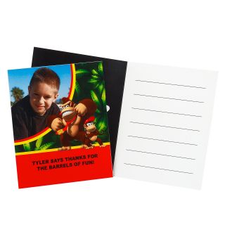 Donkey Kong Personalized Thank You Notes