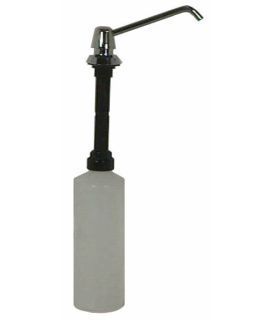 Bobrick B8226 Soap Dispenser, 6 34 Fl Oz Lavatory Mount Translucent Plastic
