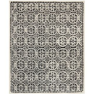 Safavieh Handmade Cambridge Moroccan Black Wool Area Rug (5 X 8)