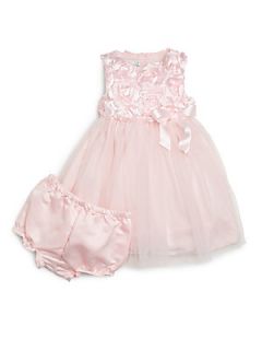Infants Ballerina Dress & Bloomers Set   Pink