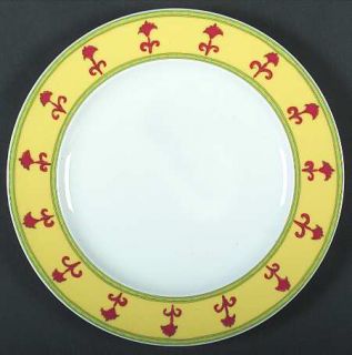 Rosenthal   Continental Bokhara Salad Plate, Fine China Dinnerware   Idillio,Yel