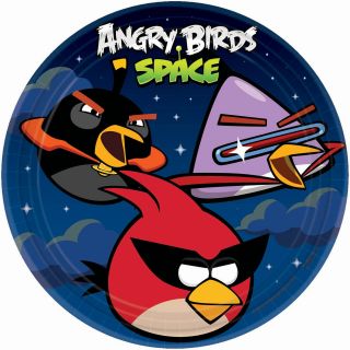 Angry Birds Space Dinner Plates