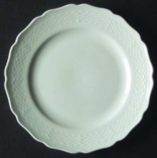 Kaiser Belvedere Bread & Butter Plate, Fine China Dinnerware   All White, Scallo