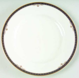 Mikasa Regency Crest Salad Plate, Fine China Dinnerware   Fine China,Black&Gold