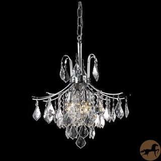 Christopher Knight Home Crystal Chrome 6 light 64955 Collection Chandelier
