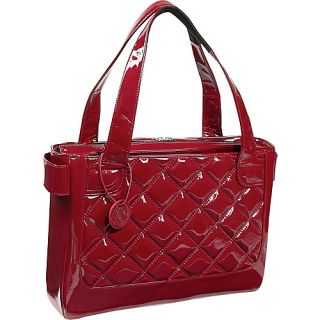 Vanity Laptop Tote   Scarlet Patent