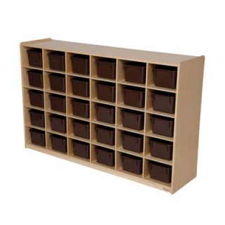 Wood Designs Natural Environment 54 Storage Unit WD1603 Tray Option Chocolate