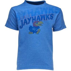 Kansas Jayhawks Level Wear NCAA Youth Motion Blur T Shirt