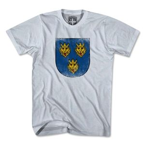 Objectivo Croatia Golden Lion Crest T Shirt (Gray)