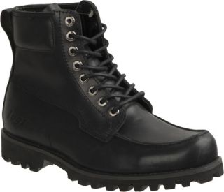 Mens Lugz Country   Black Leather Boots