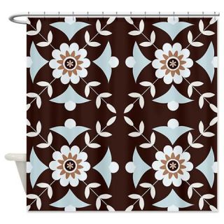  Retro Pattern Shower Curtain  Use code FREECART at Checkout