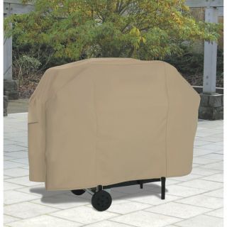 Classic Accessories Cart BBQ Cover   Large, Tan, Model 53922