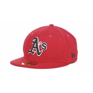 Oakland Athletics New Era MLB Red BW 59FIFTY Cap