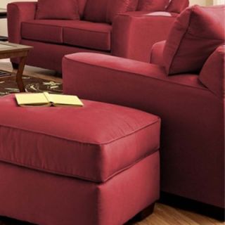 Klaussner Furniture Heather Chair 0120131 Color Microsuede Cinnabar