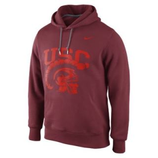 Nike College Big Fan Hyper (USC) Mens Hoodie   Red