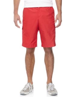 Cargo Golf Shorts, Red