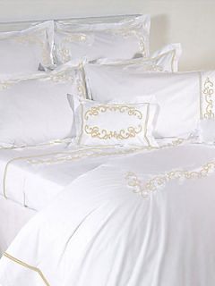 Peter Reed Vienna Duvet Cover   White
