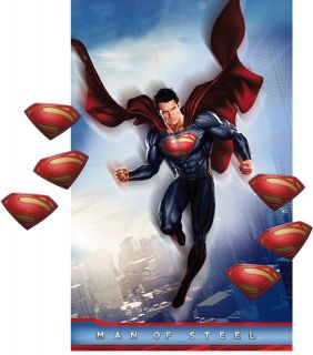 Superman Man of Steel Party Game   Pin the S