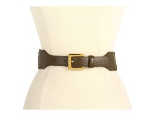 Vince Camuto 2 1 Taper Front on Wax Stretch Womens Belts (Green)