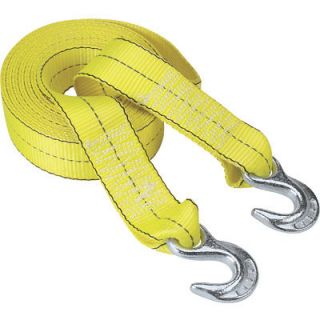 Highland Reflective Tow Strap with Hooks   2in. x 30ft., 10,000 Lb. Capacity