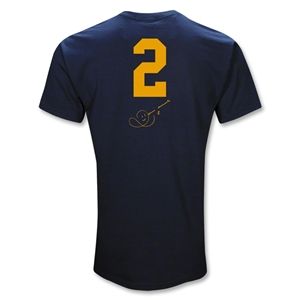 Euro 2012   Barcelona Dani Alves Player T Shirt